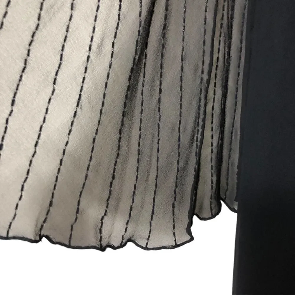 Maggy London Black Silk Dress - Picture 5 of 10